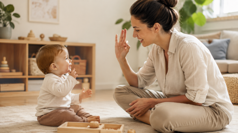 Baby Sign Language montessori sign language