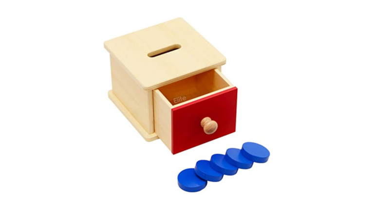 montessori infant coin box