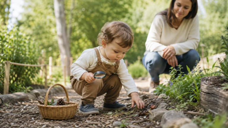 Montessori Outdoor Exploration: Nature Activities for Toddlers montessori toddler outdoor