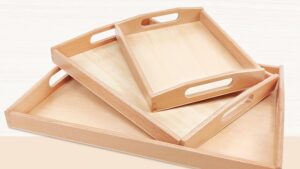 3 pack trays montessori