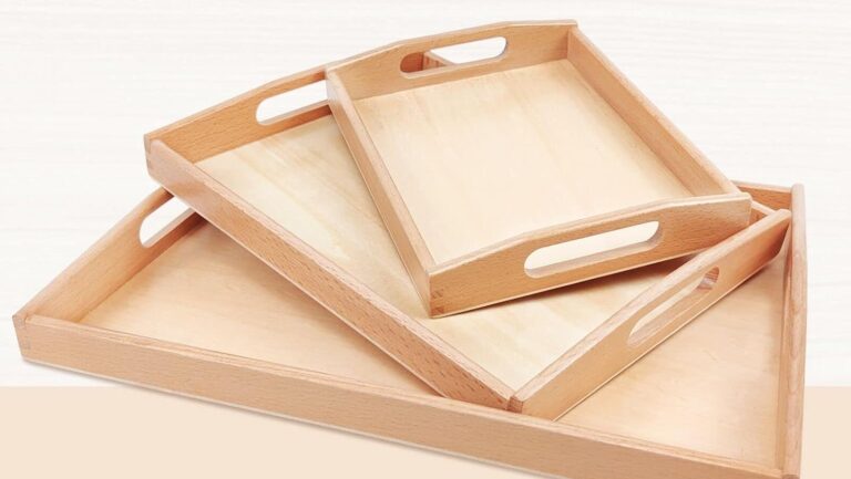 3 pack trays montessori