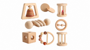 8 montessori wooden toys