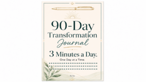 90 day transformation journal 3 minutes a day