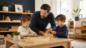 montessori blocks at home