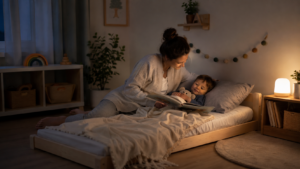 montessori floor bed reading
