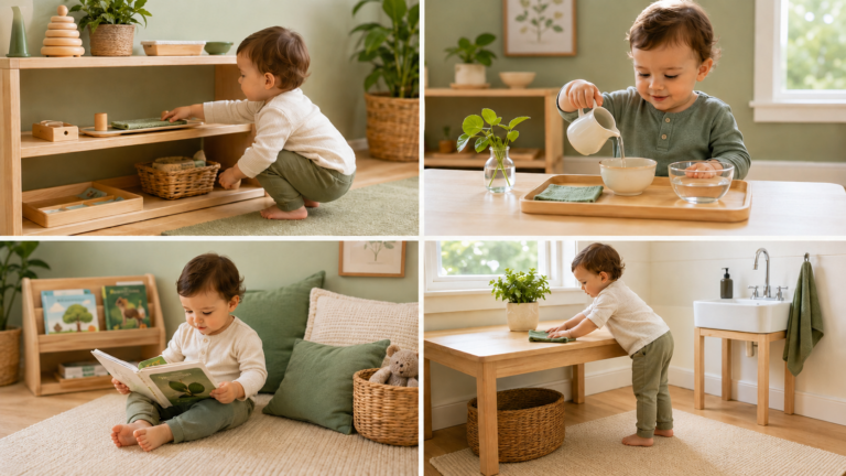 Montessori Child Age 1 to 2 Years (12 – 24 Months) montessori for 1 2 years